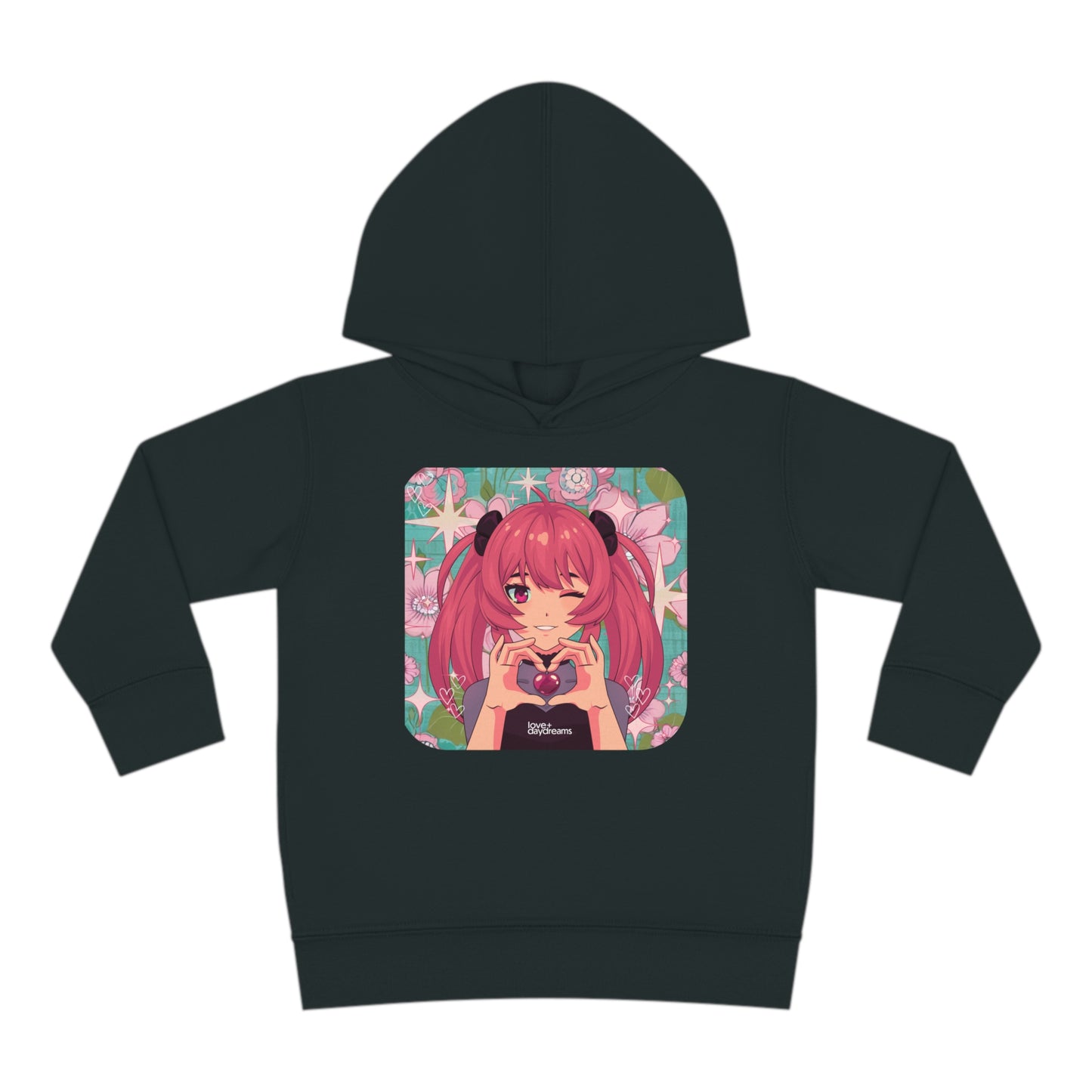 Toddler SuperSoft Hoodie | "Love + Anime"