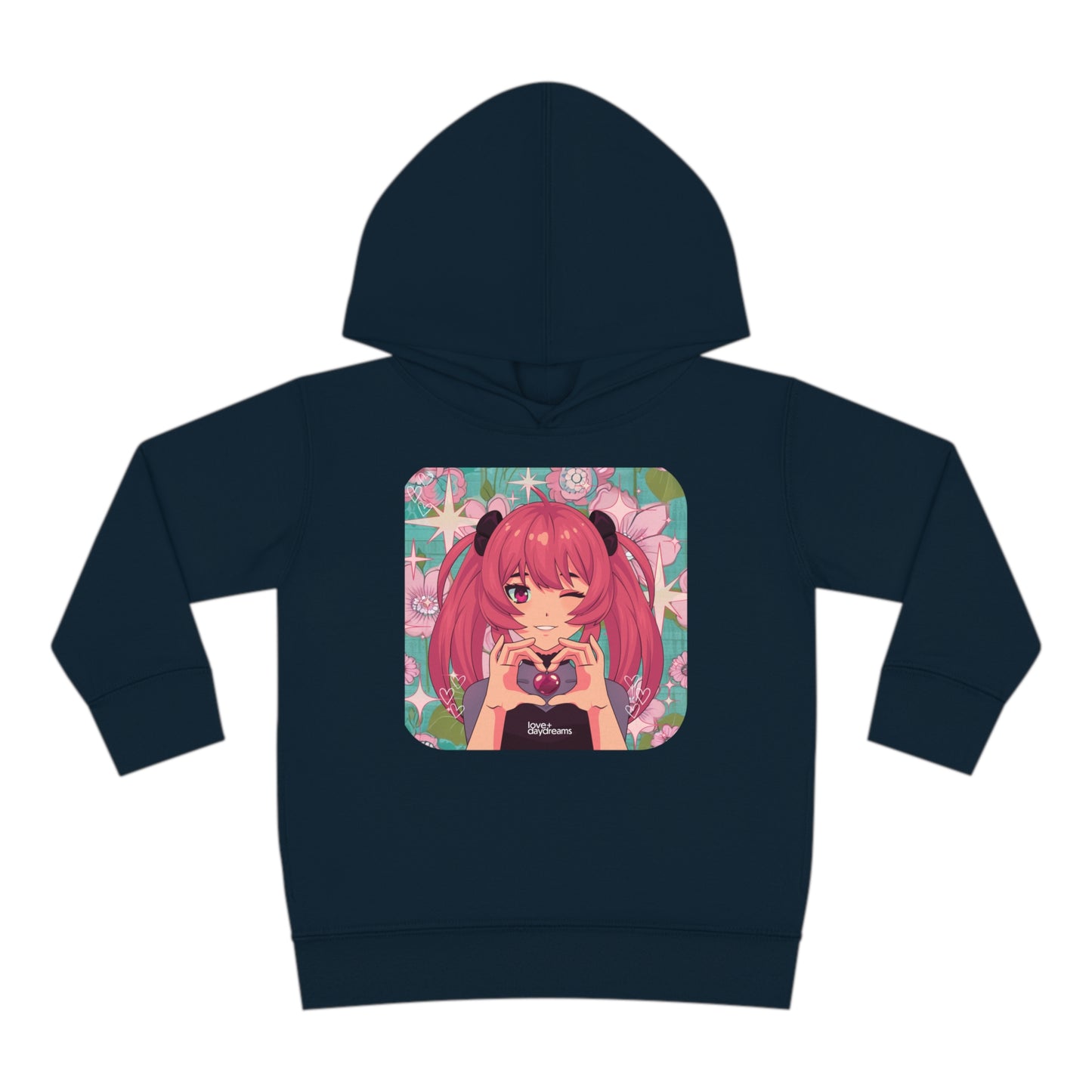 Toddler SuperSoft Hoodie | "Love + Anime"