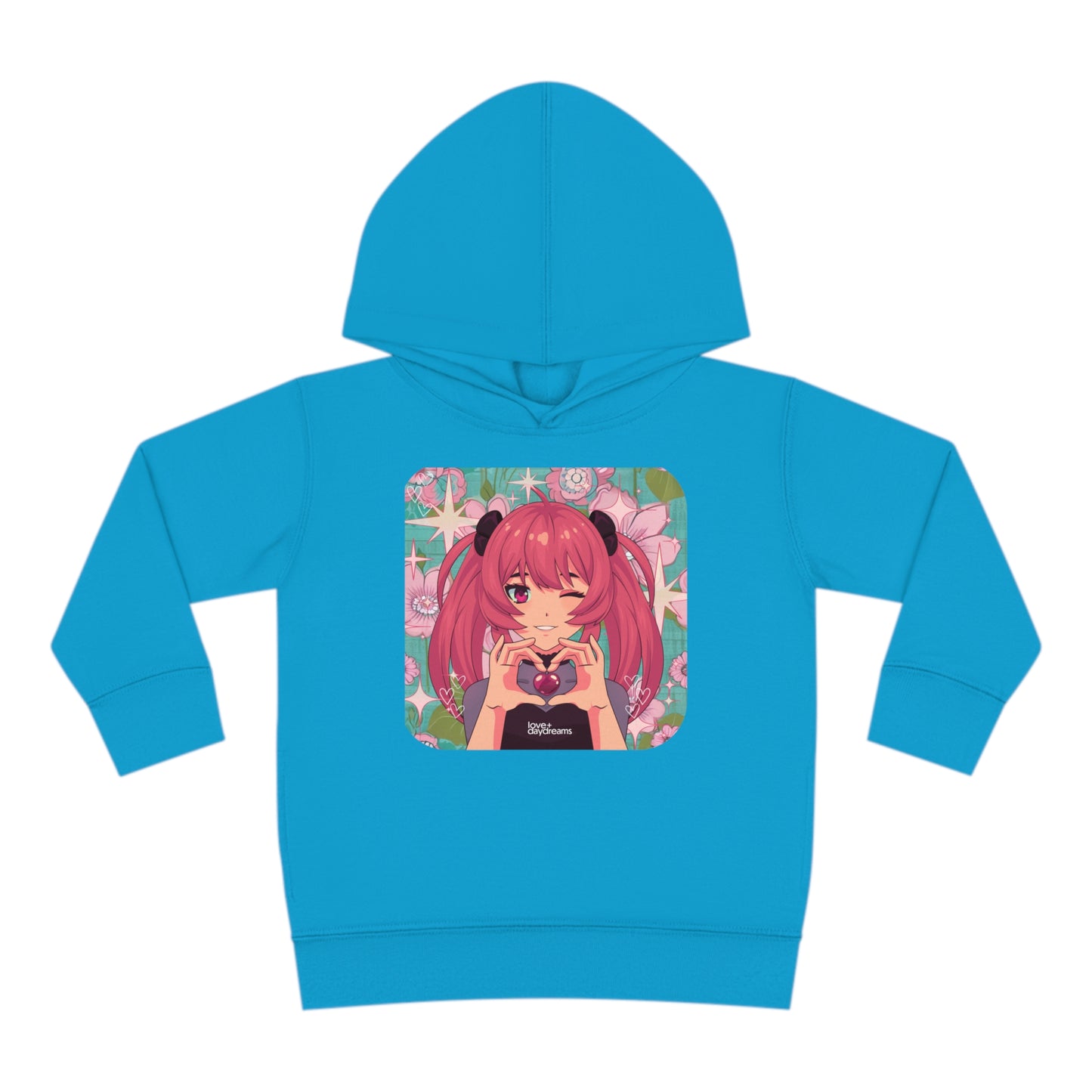 Toddler SuperSoft Hoodie | "Love + Anime"