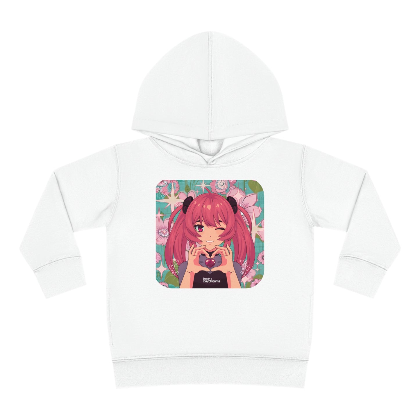Toddler SuperSoft Hoodie | "Love + Anime"