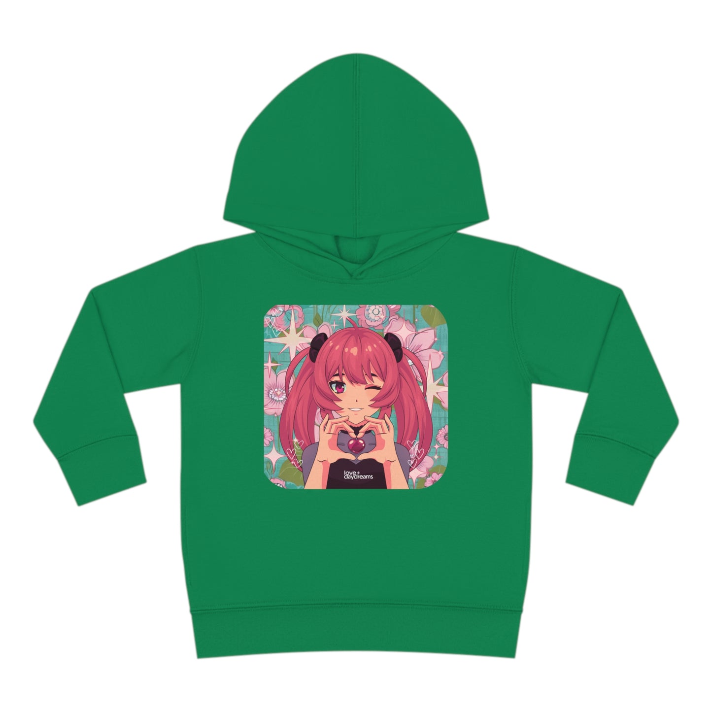 Toddler SuperSoft Hoodie | "Love + Anime"