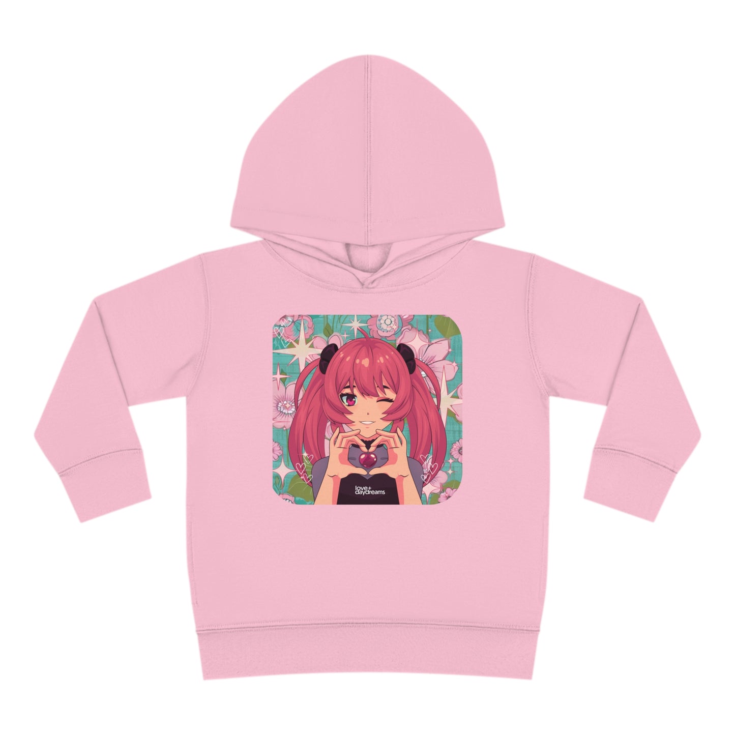 Toddler SuperSoft Hoodie | "Love + Anime"