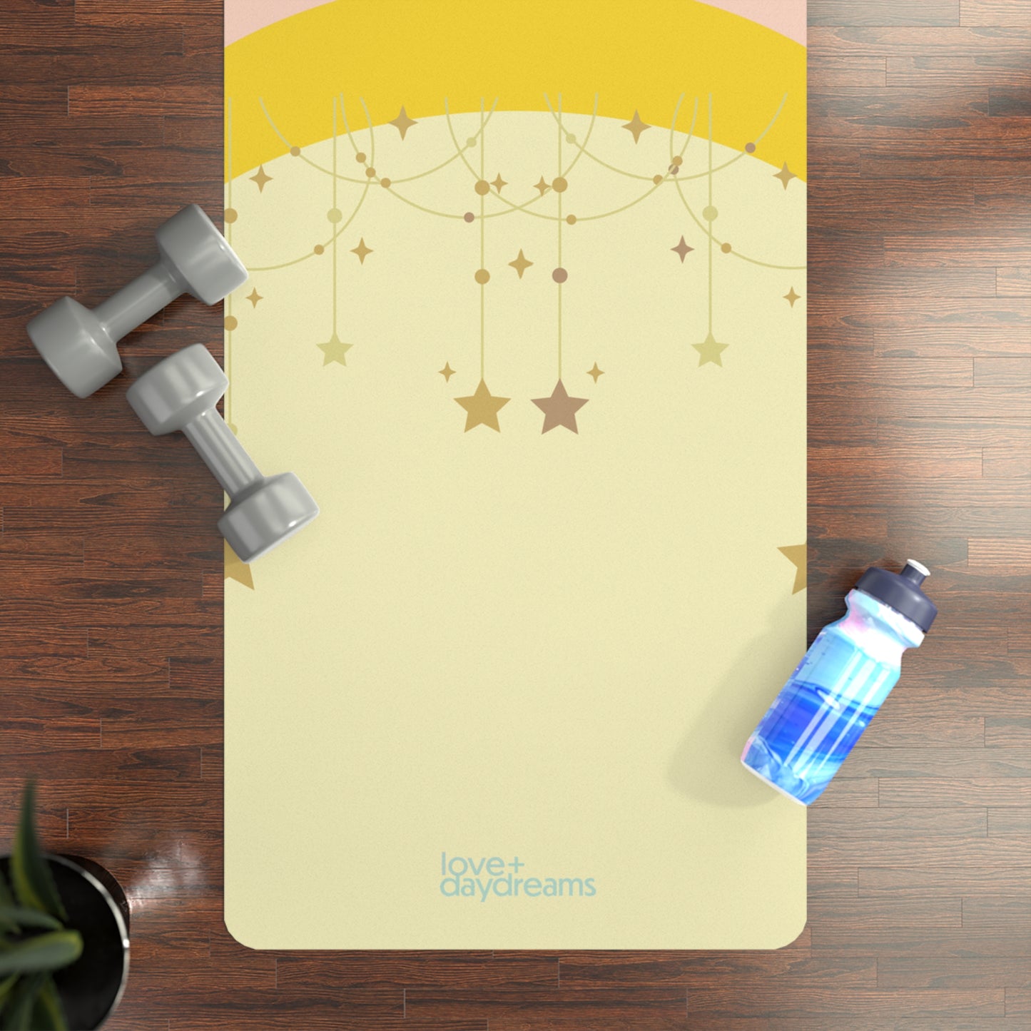 Yoga Mat - 'Cosmic Bloom' Premium Non Slip Pilates Mat
