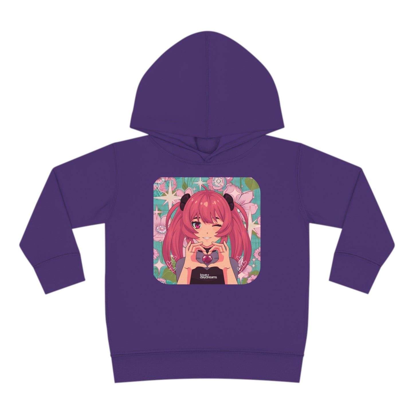 Toddler SuperSoft Hoodie | "Love + Anime"