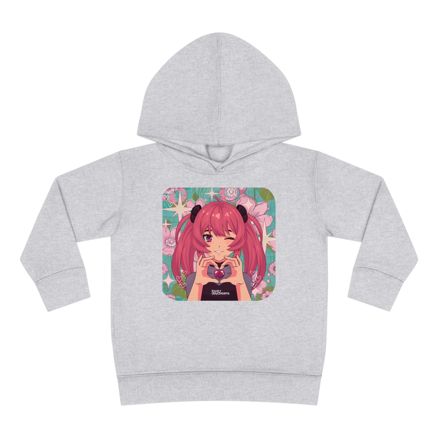 Toddler SuperSoft Hoodie | "Love + Anime"