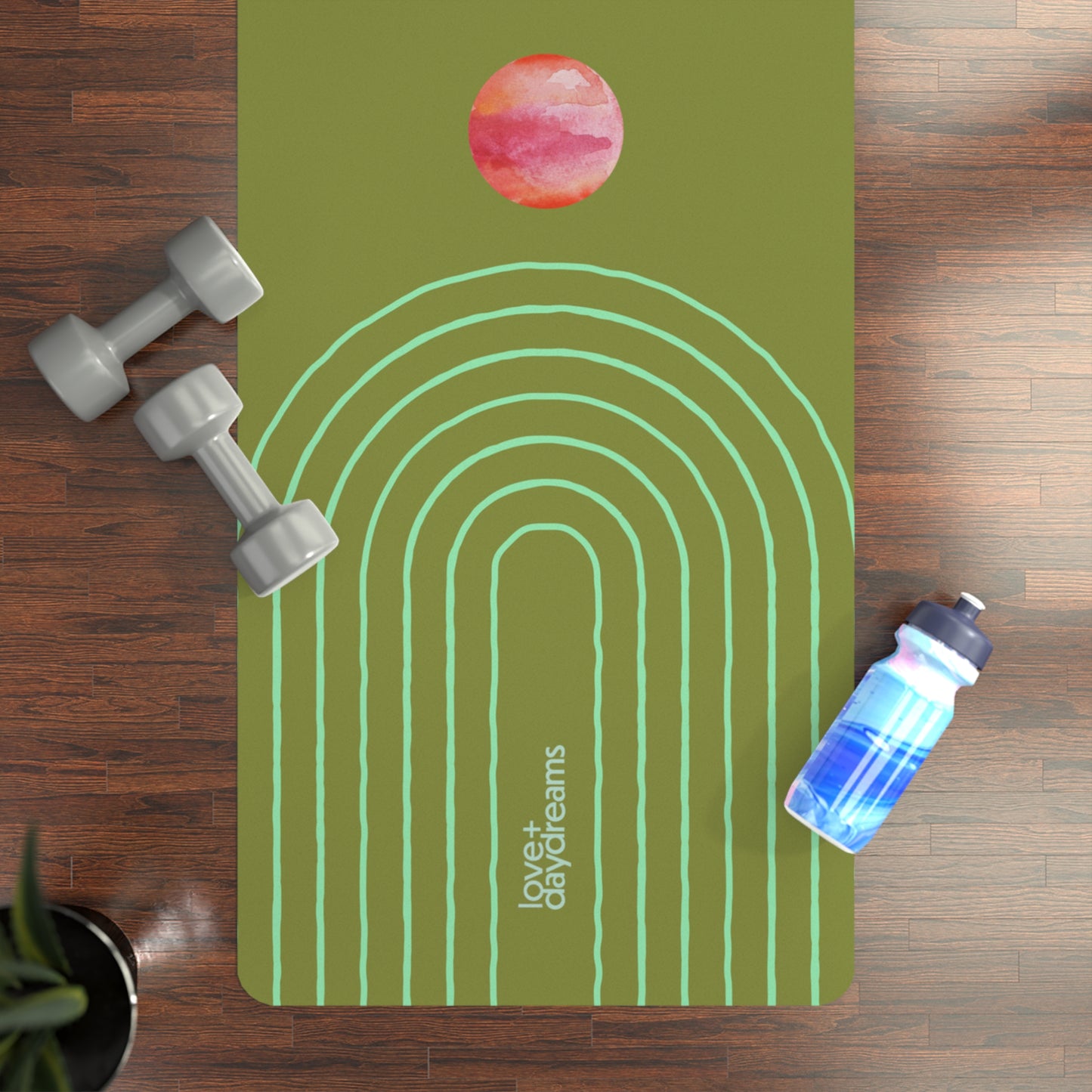 Yoga Mat, 'Night Bloom' - Premium Mat, Velvet Non-Slip Mat, Meditation, Hot Yoga, Hot Pilates, Fitness Mat, Workout