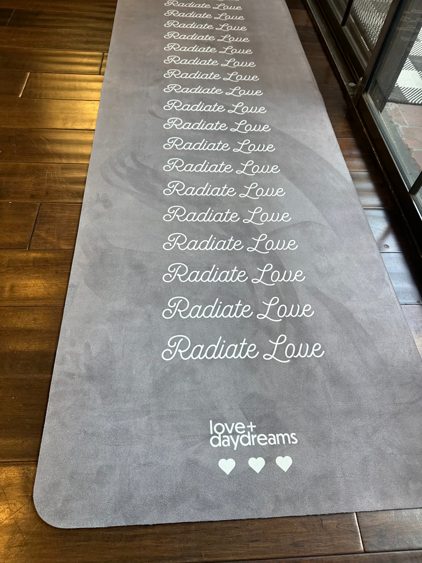 Yoga Mat - 'Radiate Love' Premium Non Slip Pilates Mat