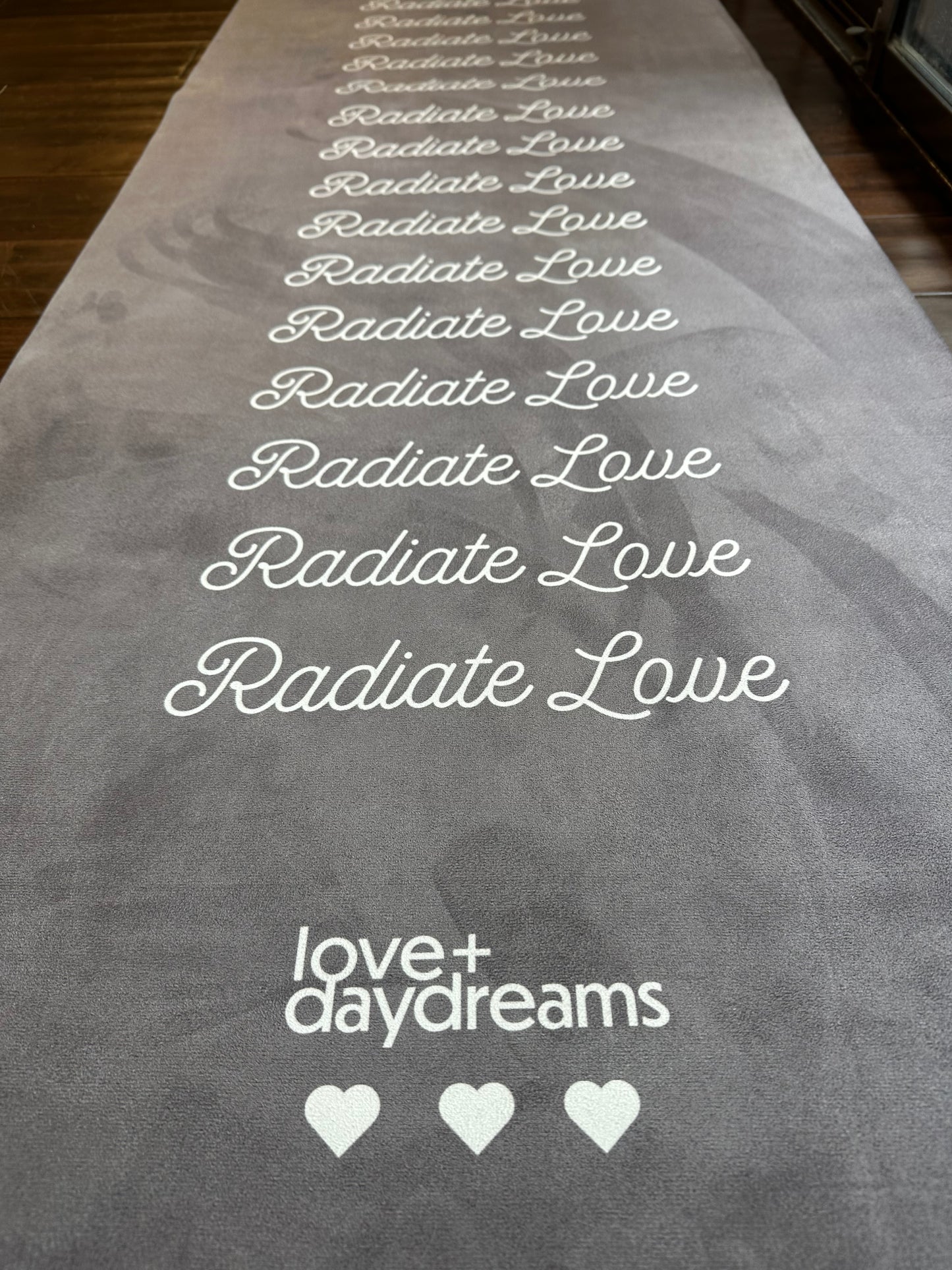 Yoga Mat - 'Radiate Love' Premium Non Slip Pilates Mat