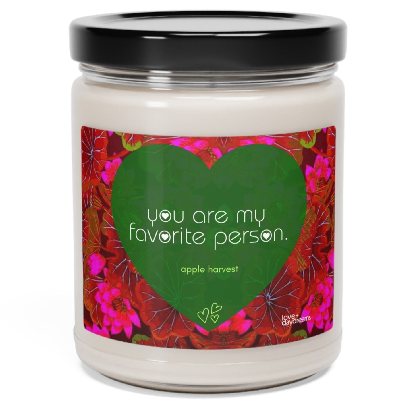 Apple Harvest Scented Soy Candle | "You Are My Favorite Person"  9oz