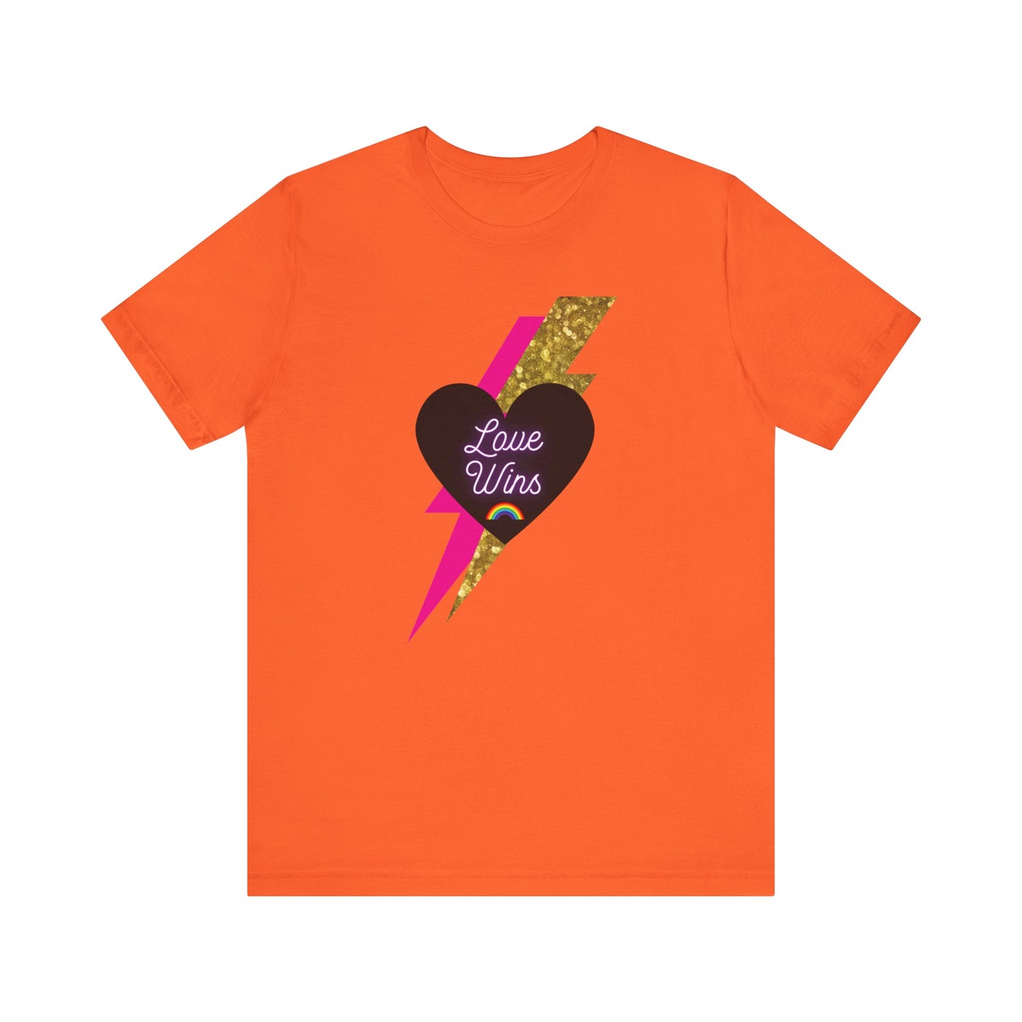 Short Sleeve Tee | "Love Wins" Pride