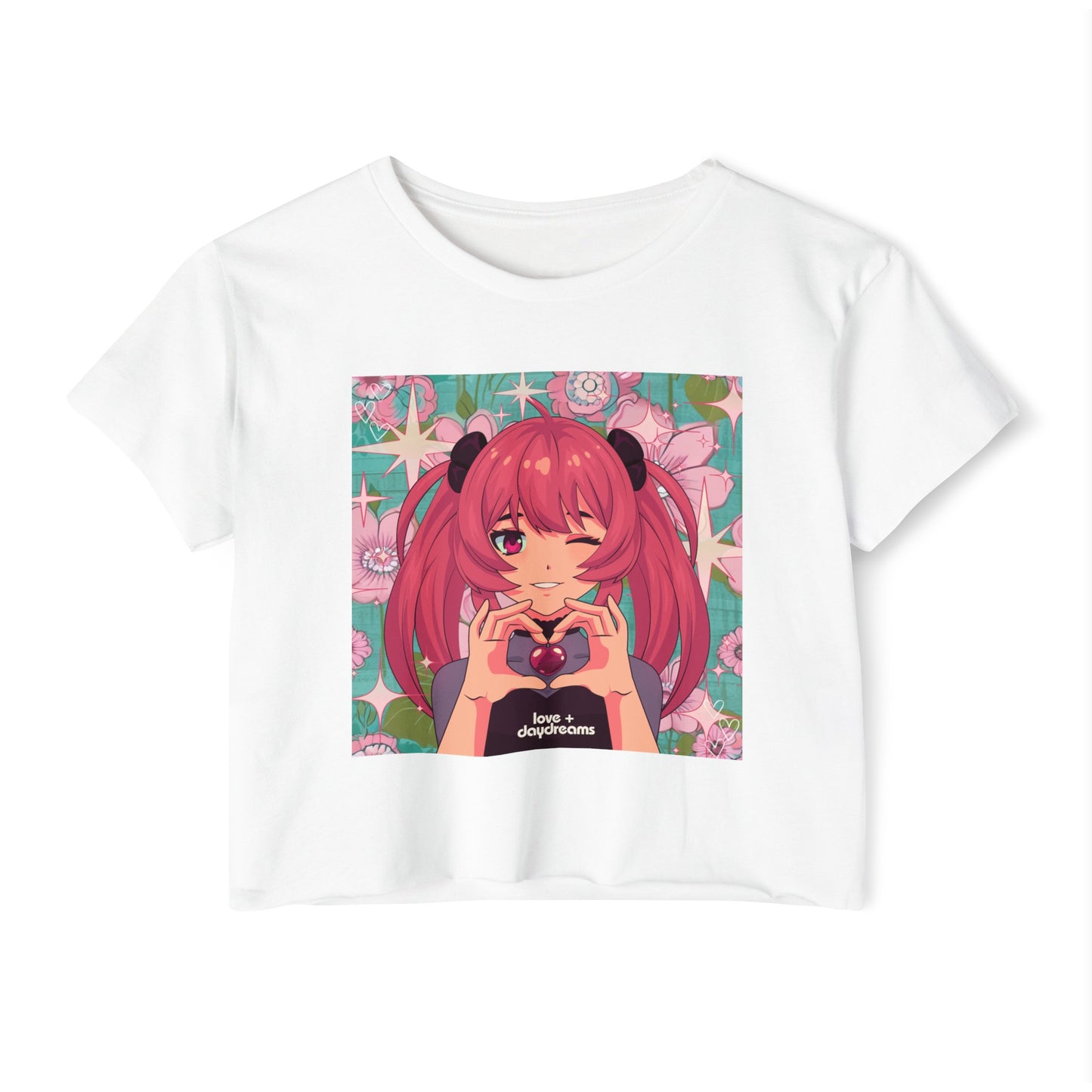 Women's Festival Crop Top | "Love + Anime "