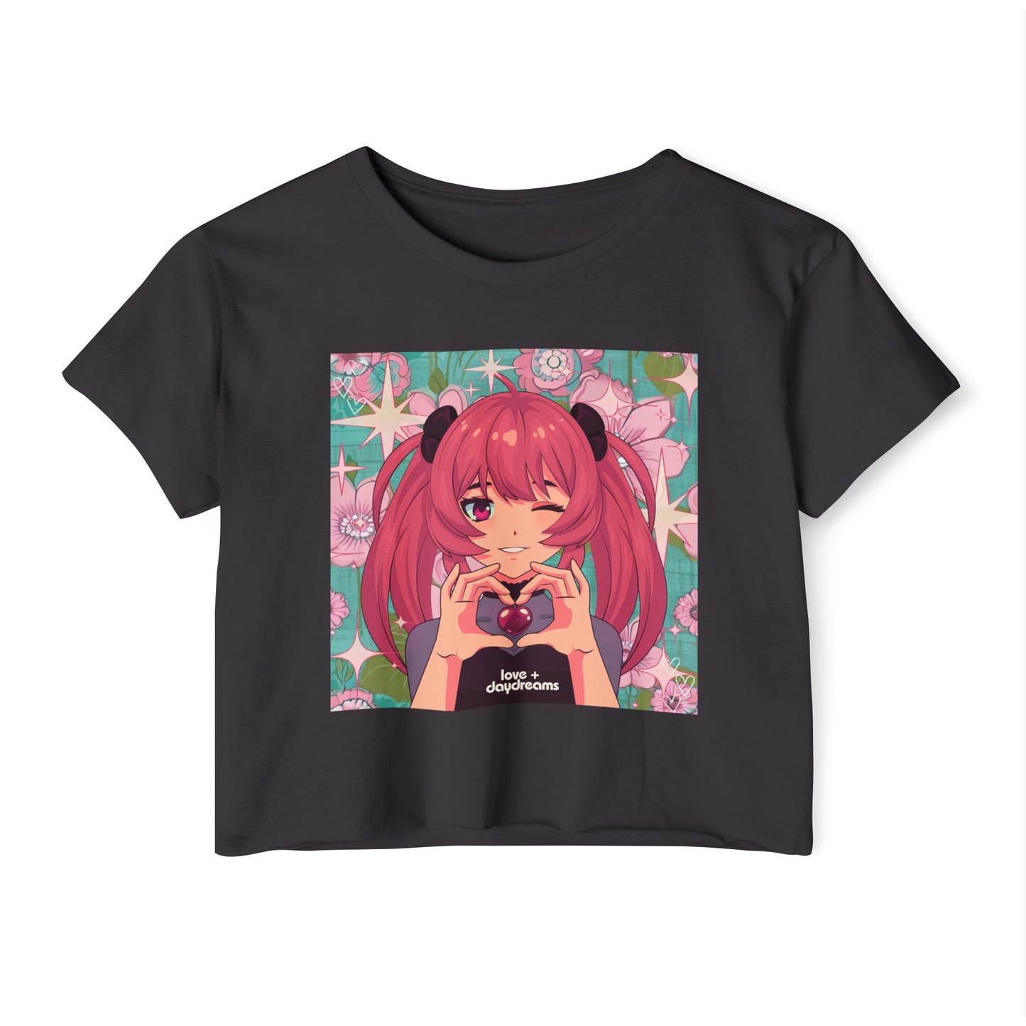 Women's Festival Crop Top | "Love + Anime "