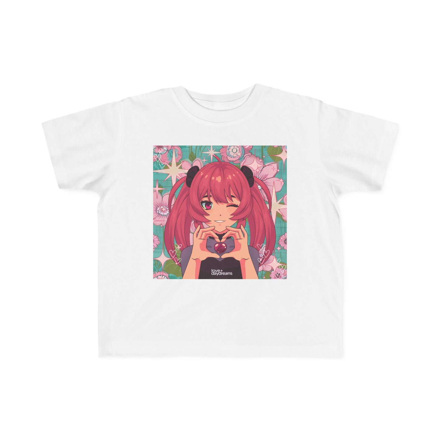 Toddler's Fine Jersey Tee | "Love + Anime"