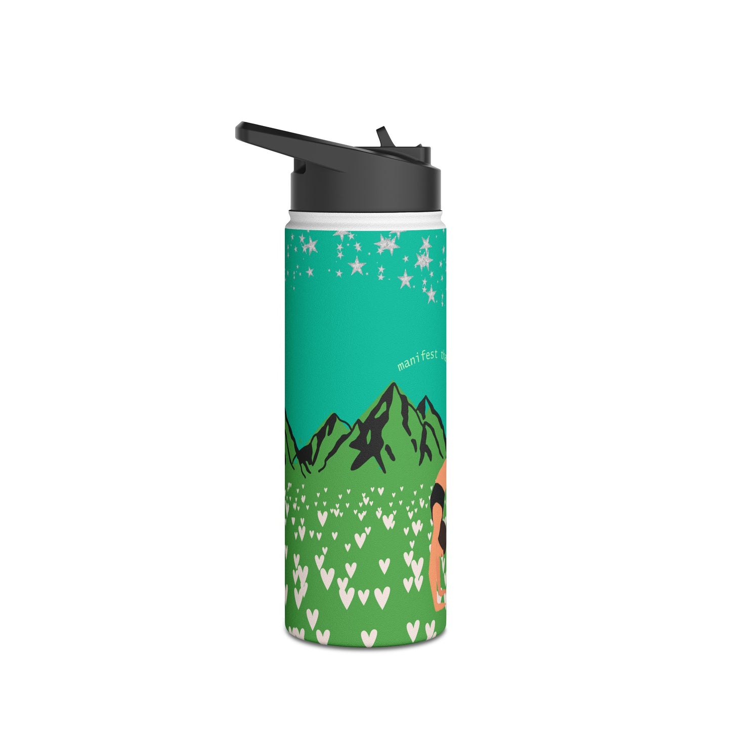 Stainless Steel Water Bottle | "Manifest That Sh!t"