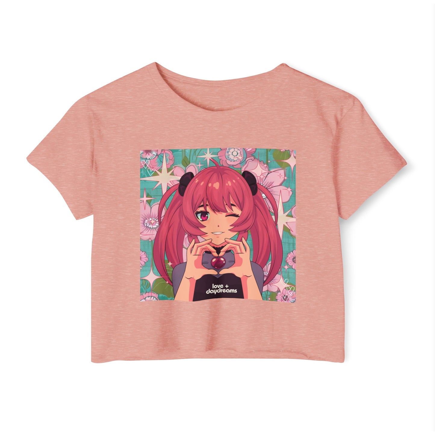 Women's Festival Crop Top | "Love + Anime "