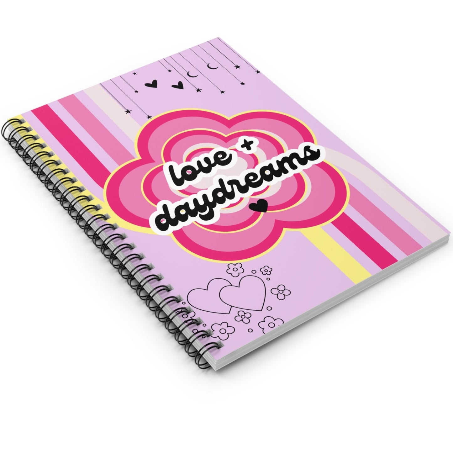 Spiral Notebook | "Surround Yourself with Love + Daydreams"