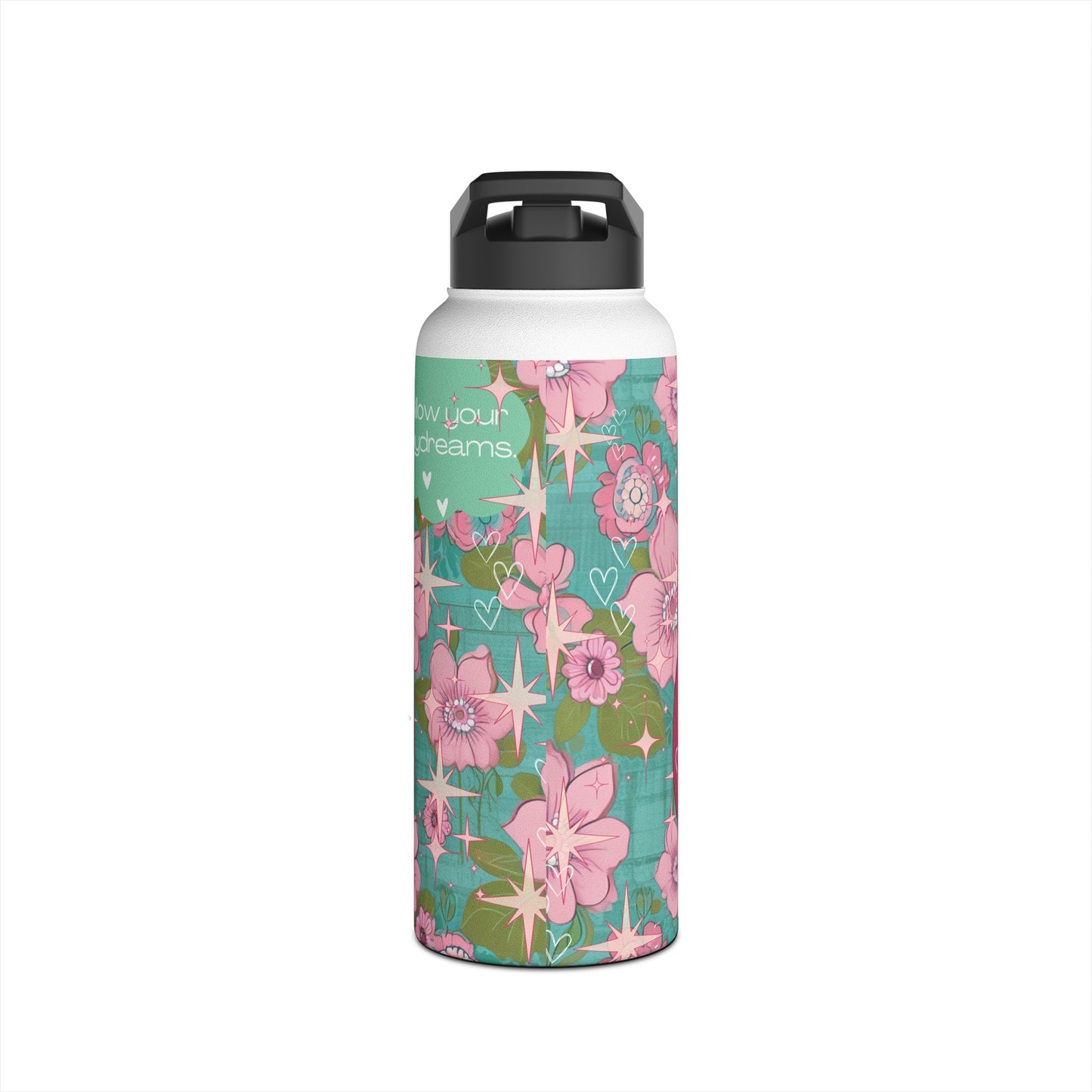 Stainless Steel Water Bottle | "Love + Anime"