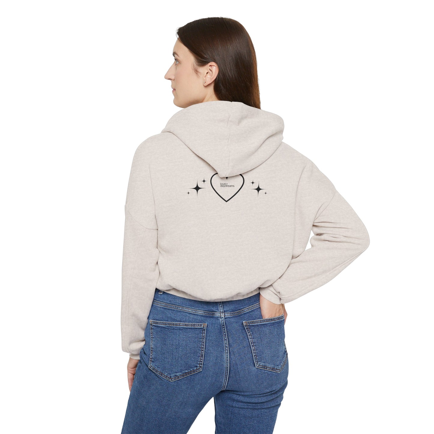 Women's Pride Cropped Hoodie | "Hello, Lover"