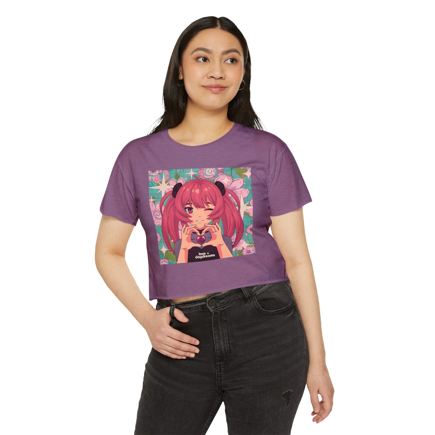 Women's Festival Crop Top | "Love + Anime "