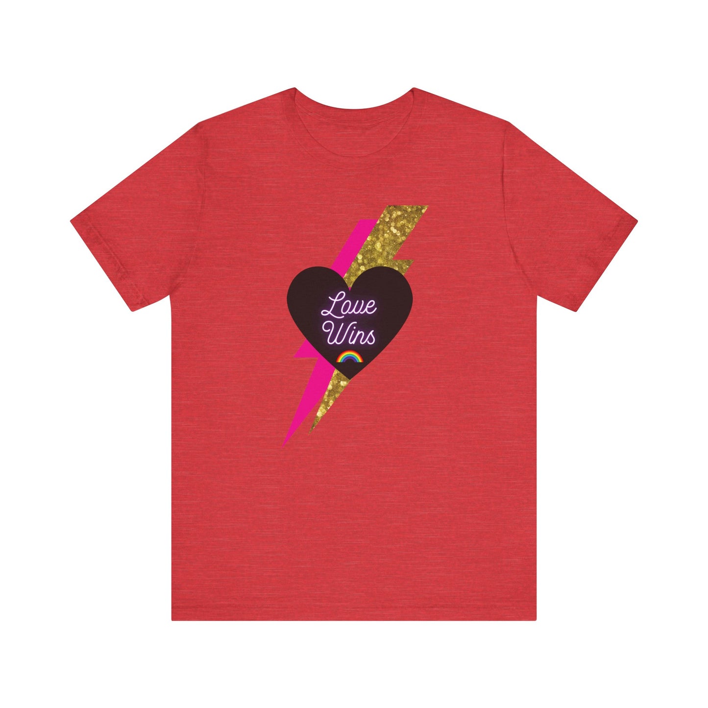 Short Sleeve Tee | "Love Wins" Pride