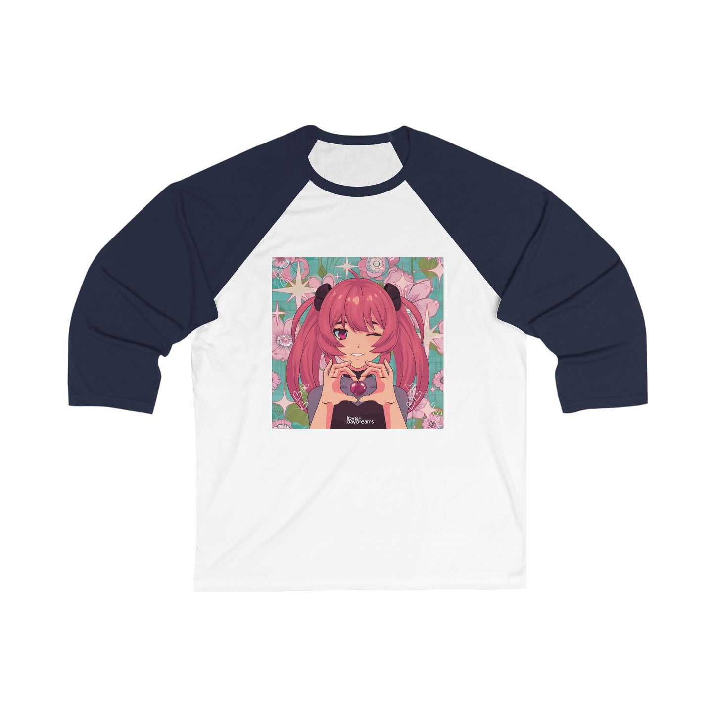 Unisex Baseball Tee | "Love + Anime"