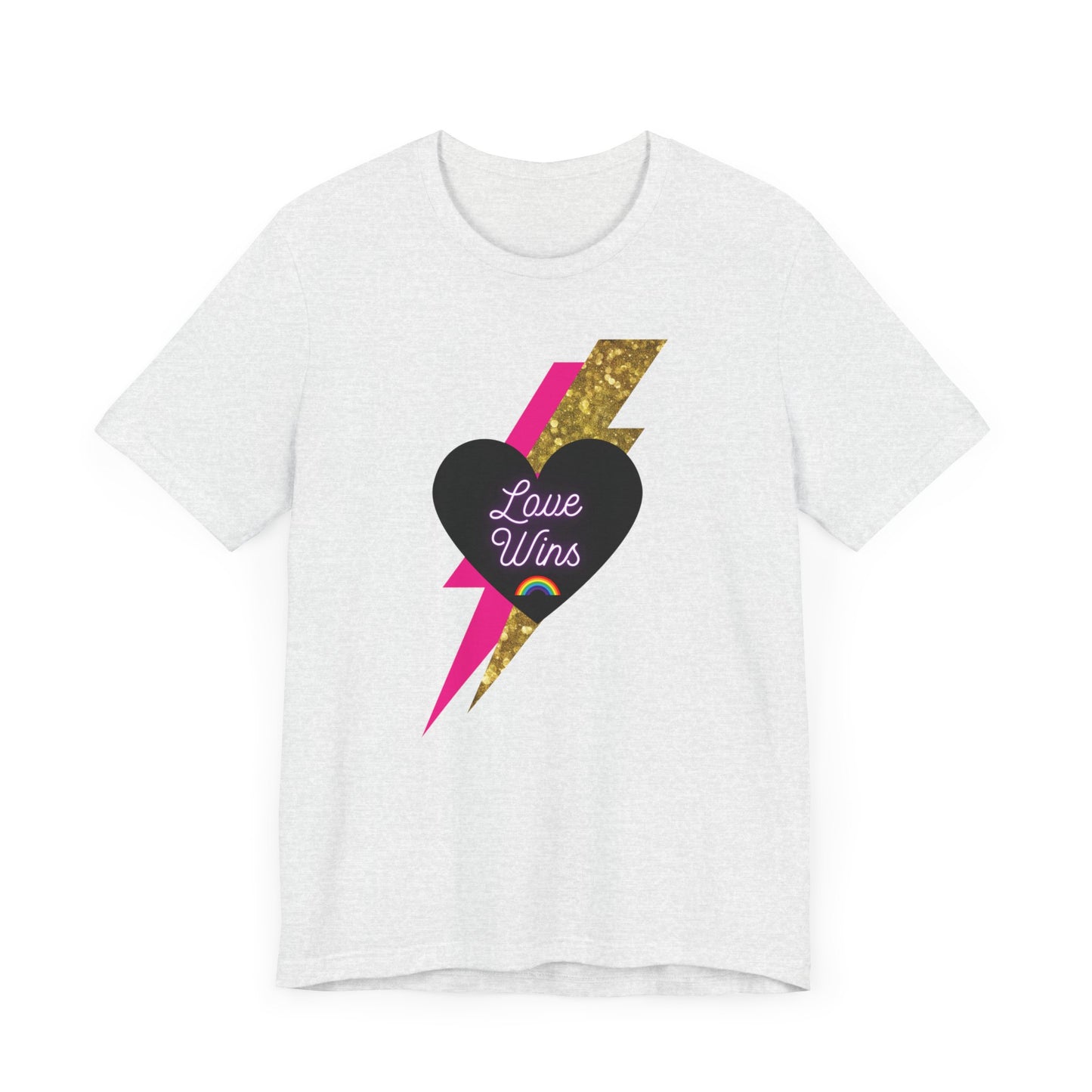 Short Sleeve Tee | "Love Wins" Pride