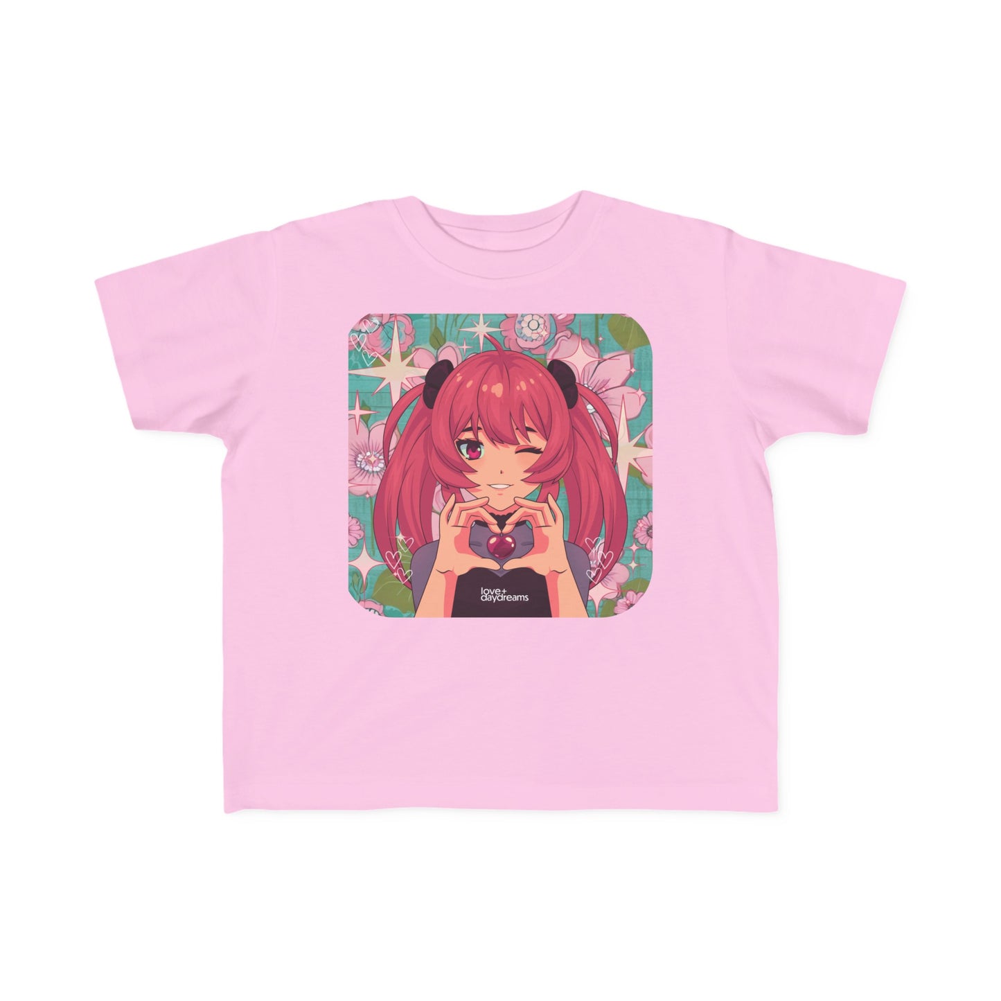 Toddler's Fine Jersey Tee | "Love + Anime"