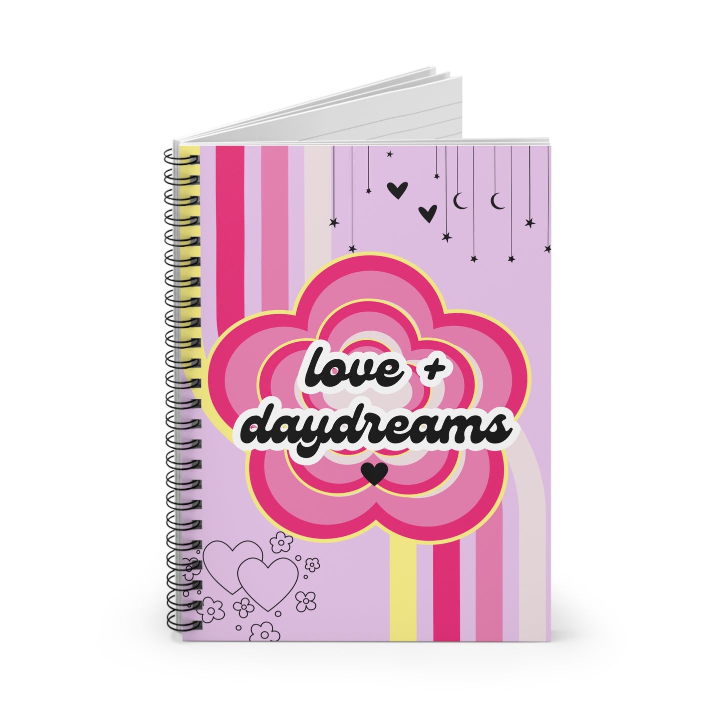 Spiral Notebook | "Surround Yourself with Love + Daydreams"