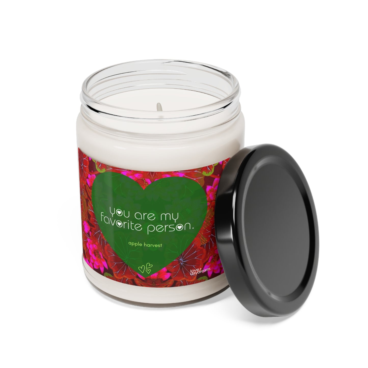 Apple Harvest Scented Soy Candle | "You Are My Favorite Person"  9oz