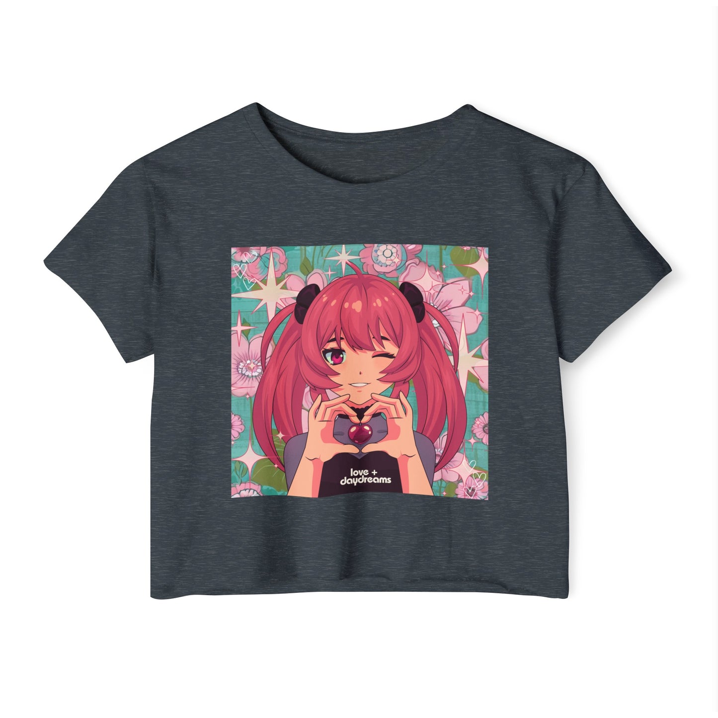 Women's Festival Crop Top | "Love + Anime "