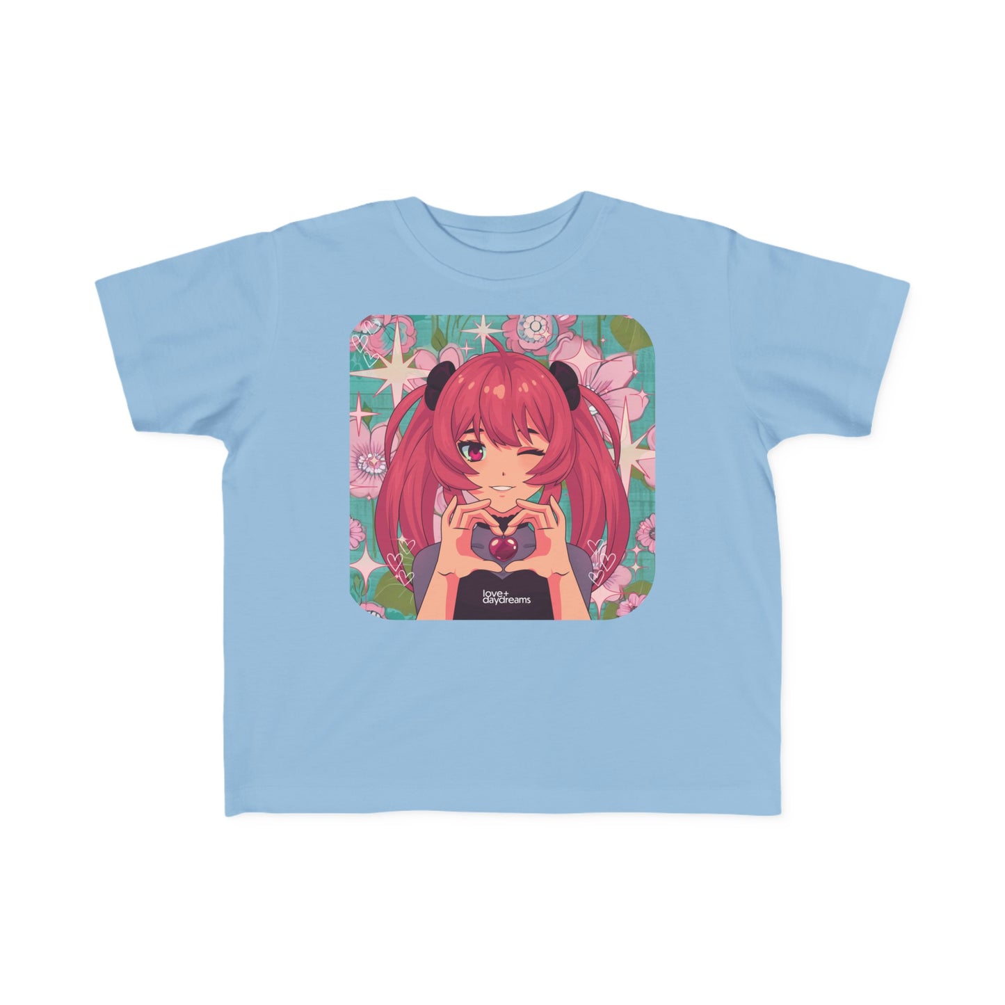 Toddler's Fine Jersey Tee | "Love + Anime"