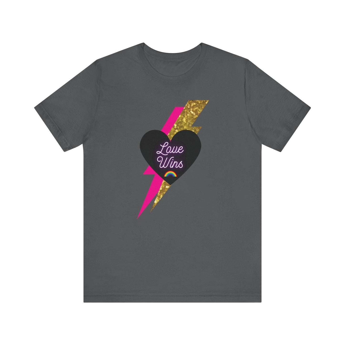 Short Sleeve Tee | "Love Wins" Pride