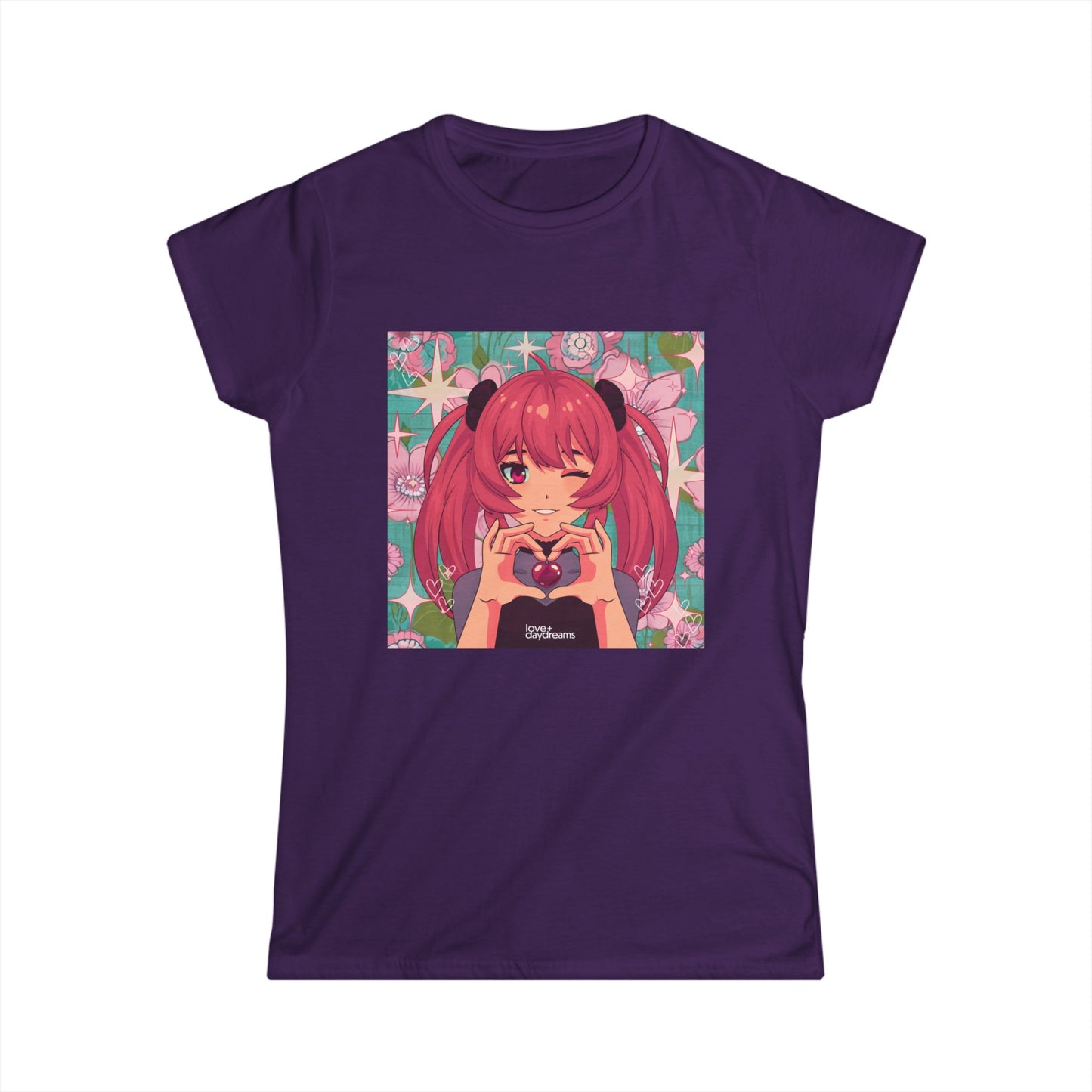 Women's Softstyle Tee | "Love + Anime"