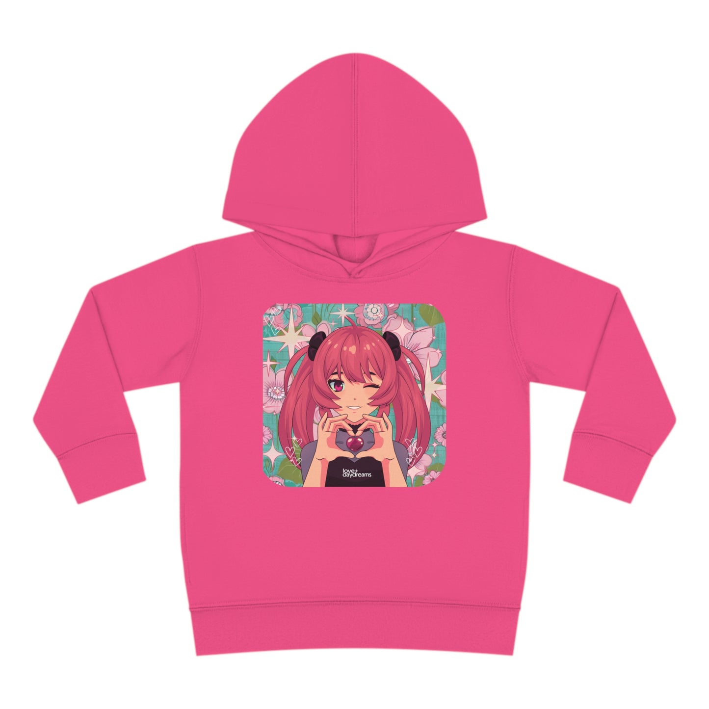 Toddler SuperSoft Hoodie | "Love + Anime"