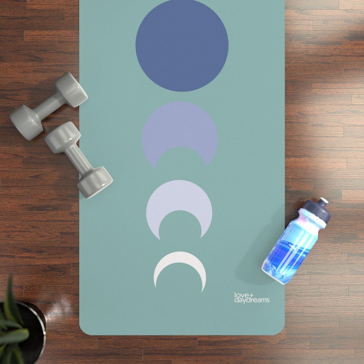 Non-Slip Yoga Mat | "Blue Moon"