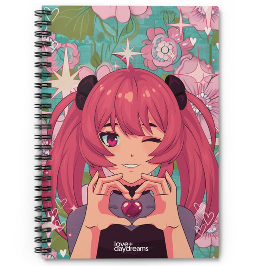 Spiral Notebook | "Love + Anime"