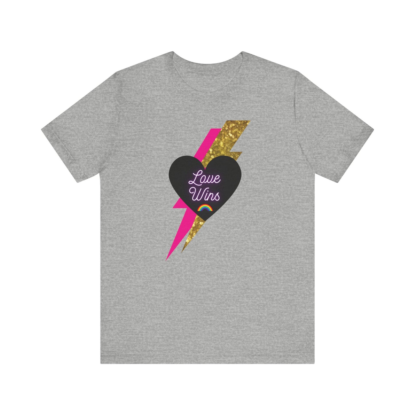 Short Sleeve Tee | "Love Wins" Pride