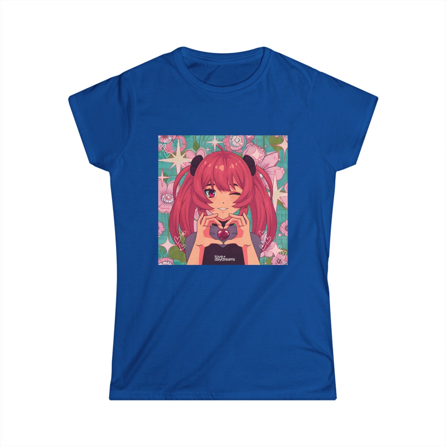 Women's Softstyle Tee | "Love + Anime"