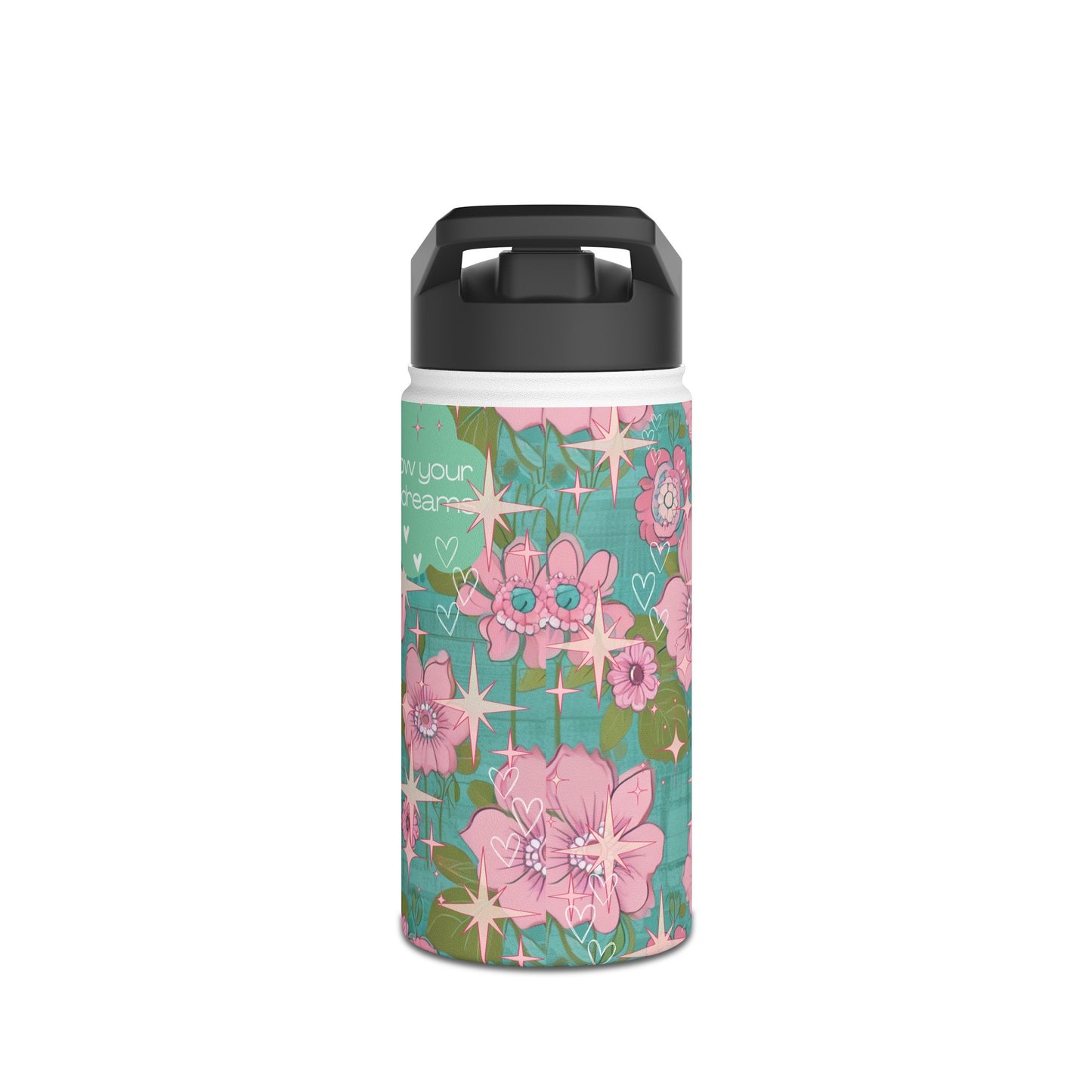 Stainless Steel Water Bottle | "Love + Anime"