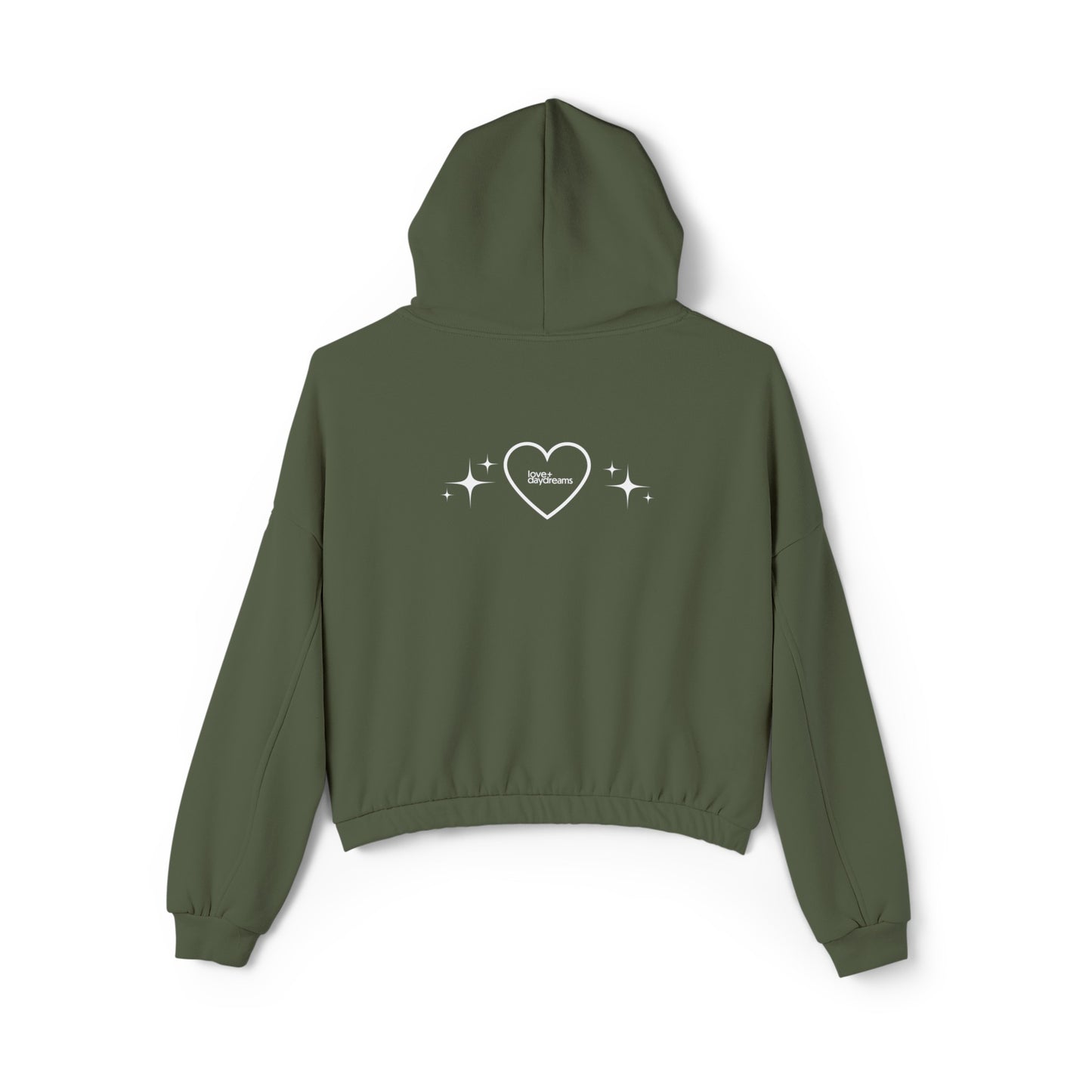 Women's Pride Cropped Hoodie | "Hello, Lover"