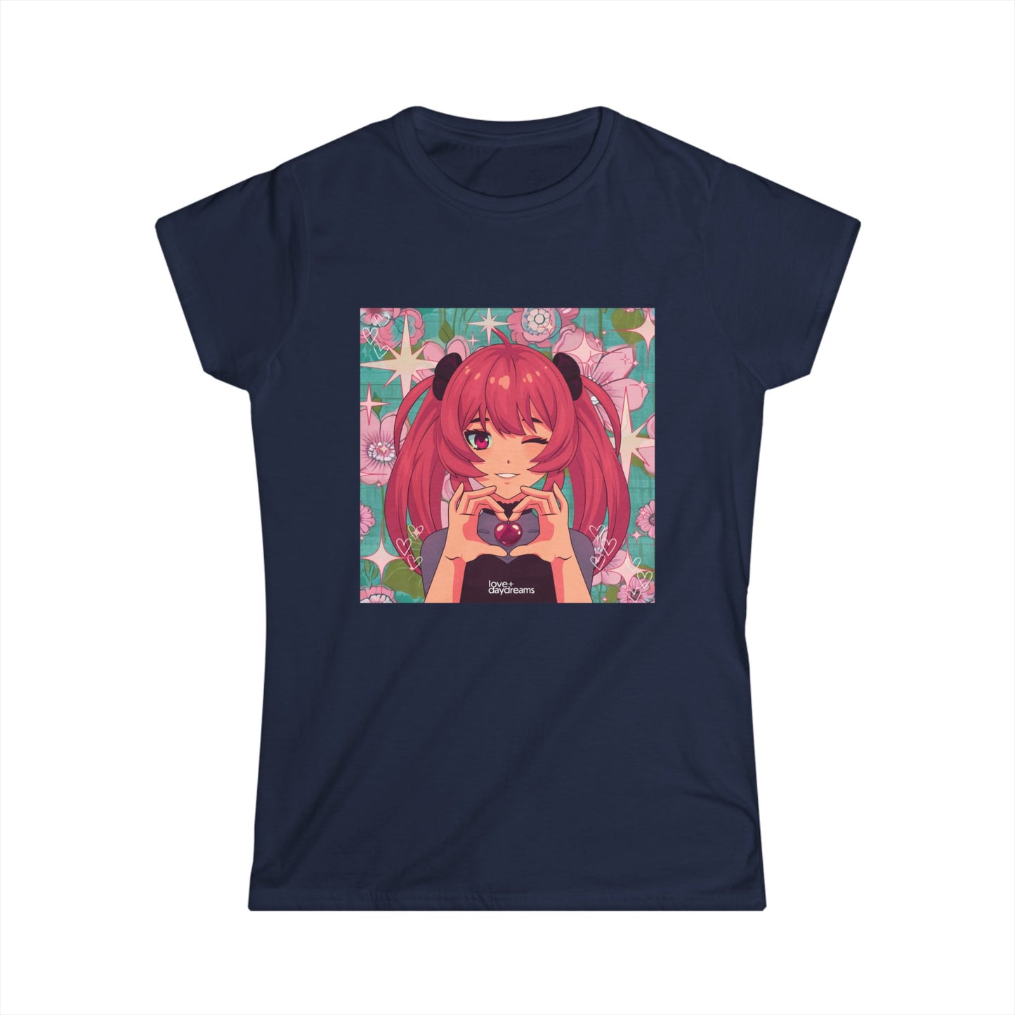 Women's Softstyle Tee | "Love + Anime"