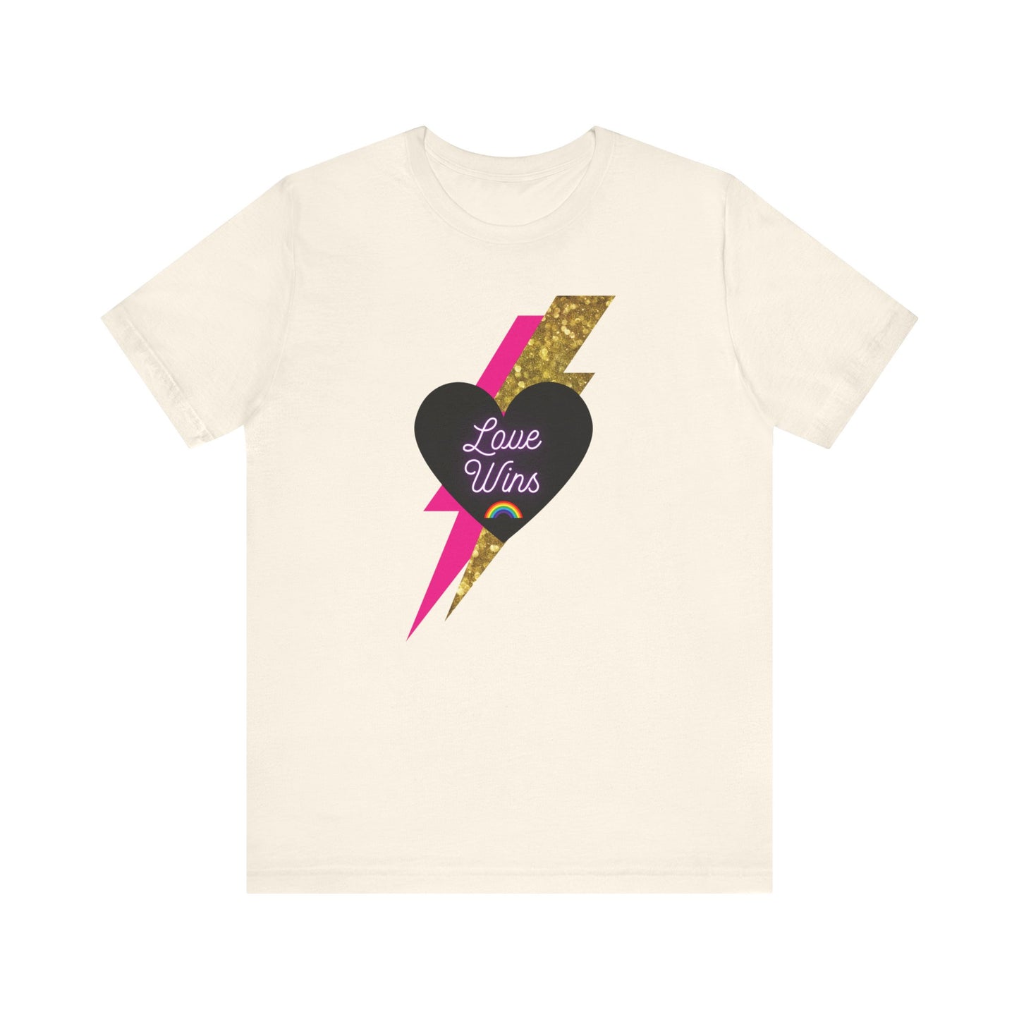 Short Sleeve Tee | "Love Wins" Pride