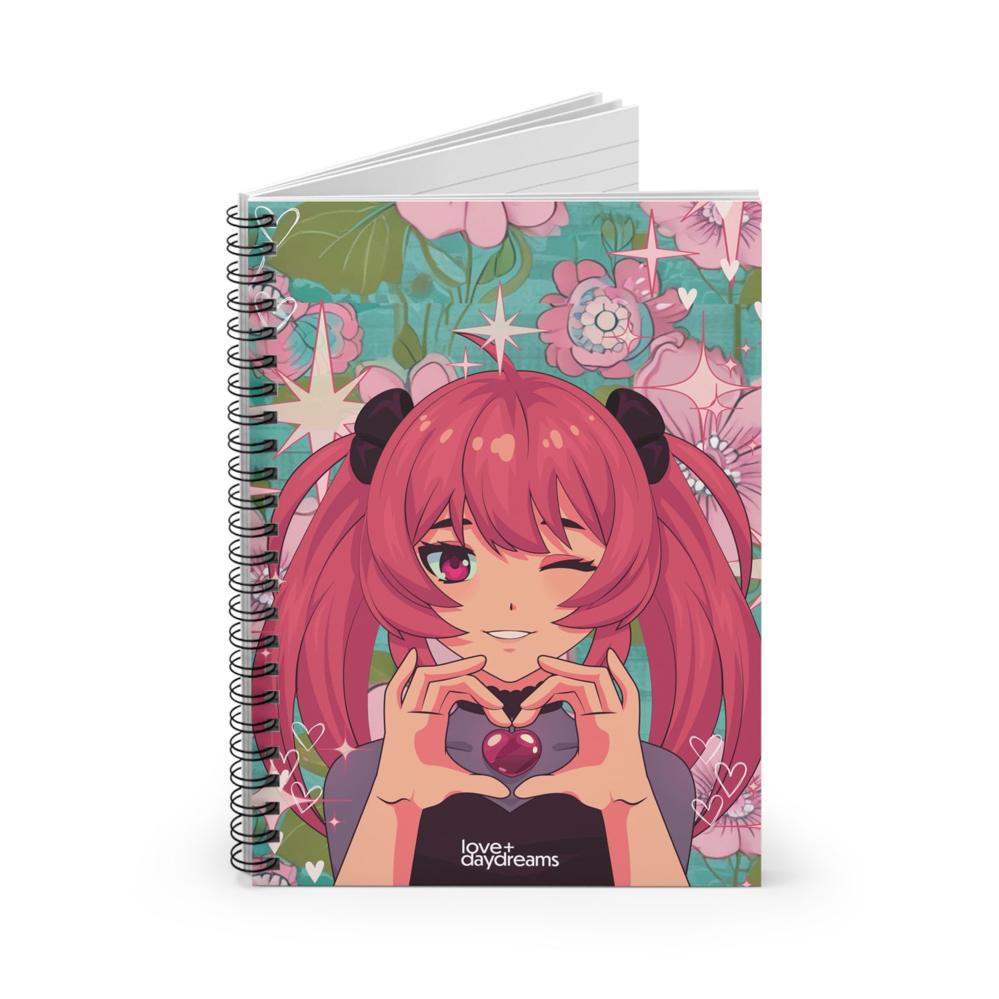 Spiral Notebook | "Love + Anime"