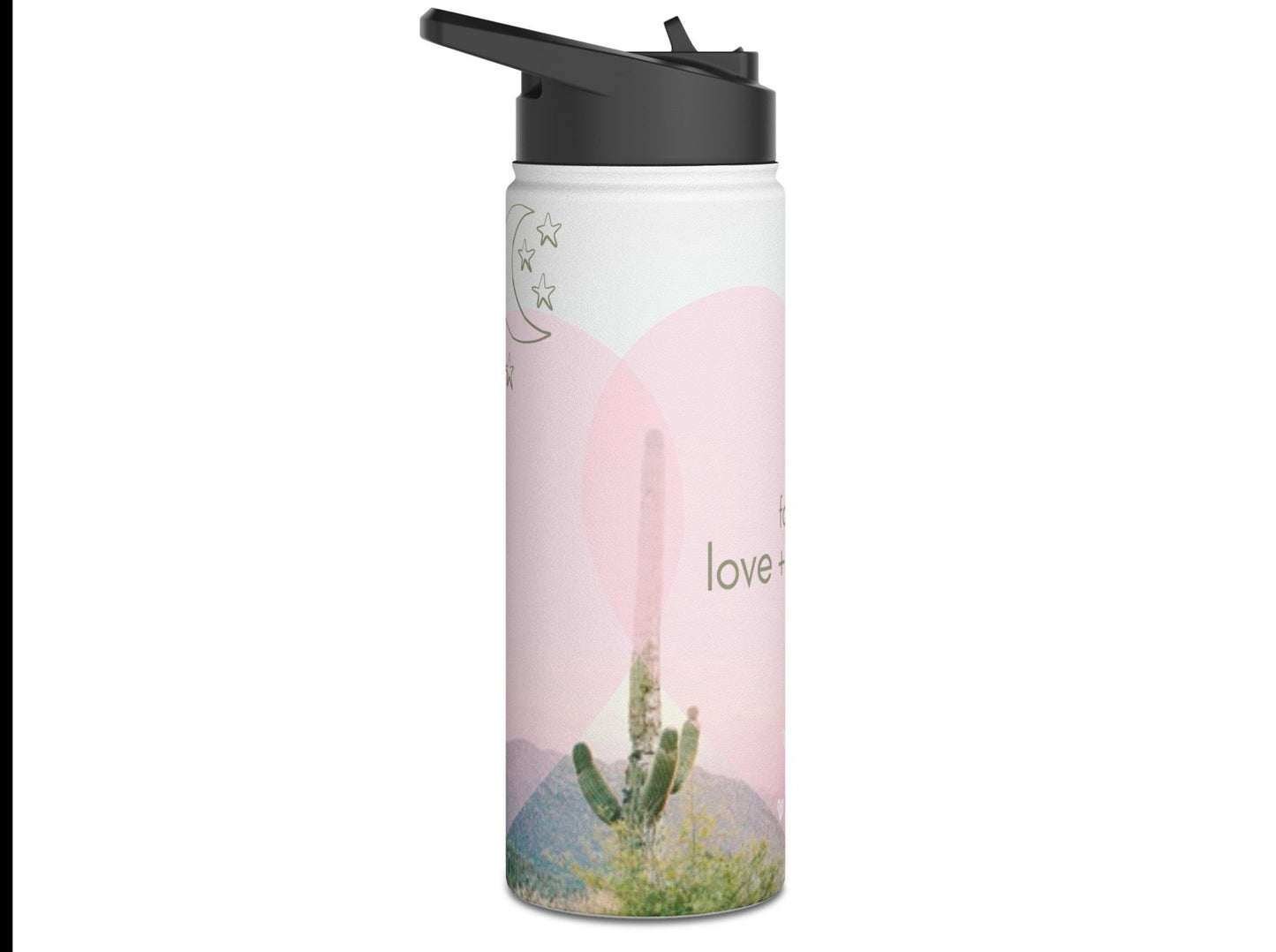 Stainless Steel Water Bottle | "Follow Your Love + Daydreams"