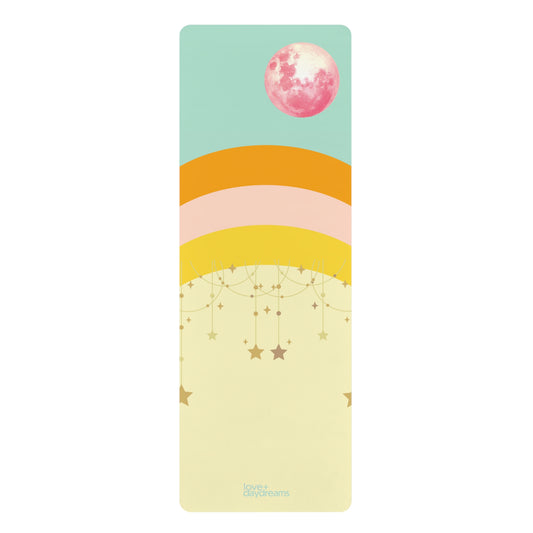 Yoga Mat - 'Cosmic Bloom' Premium Non Slip Pilates Mat
