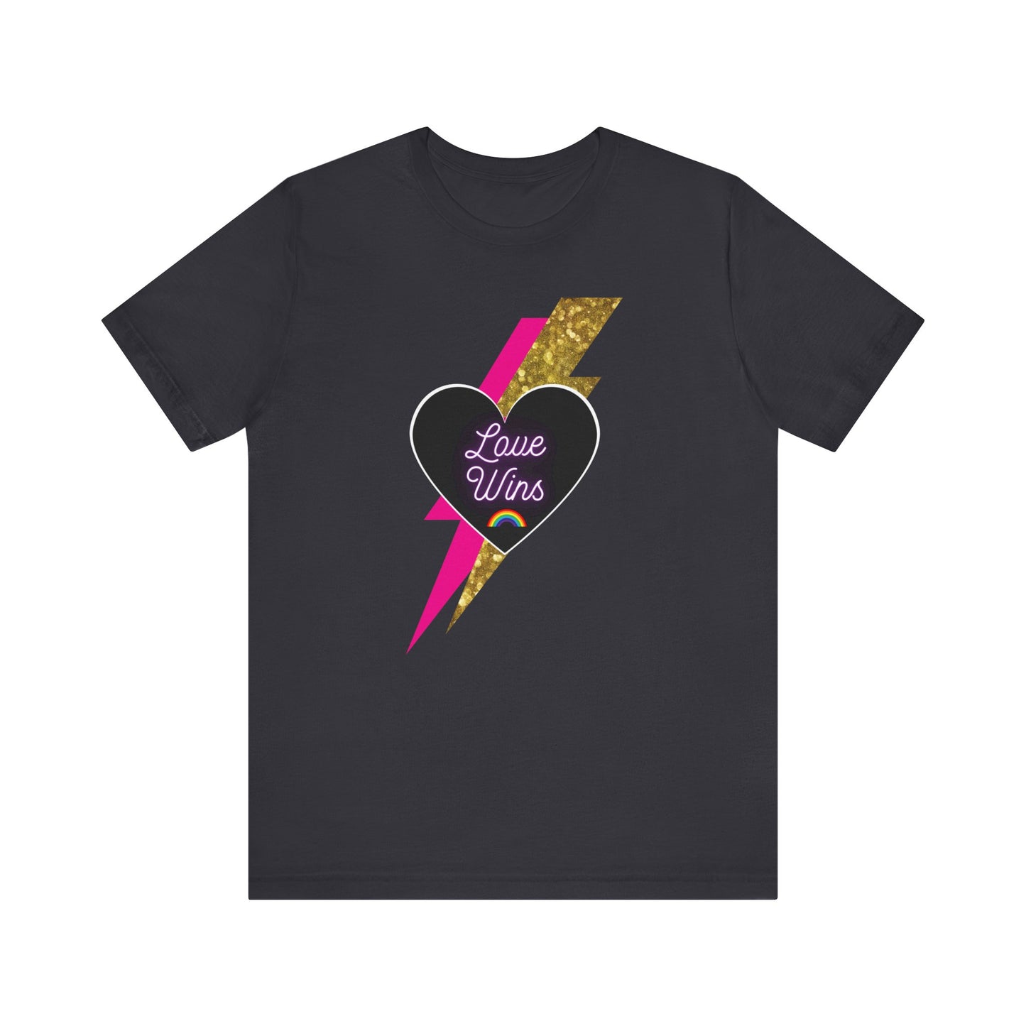 Short Sleeve Tee | "Love Wins" Pride