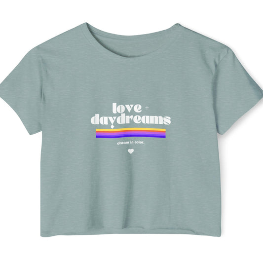 Women's Festival Crop Top | "Dream in Color"