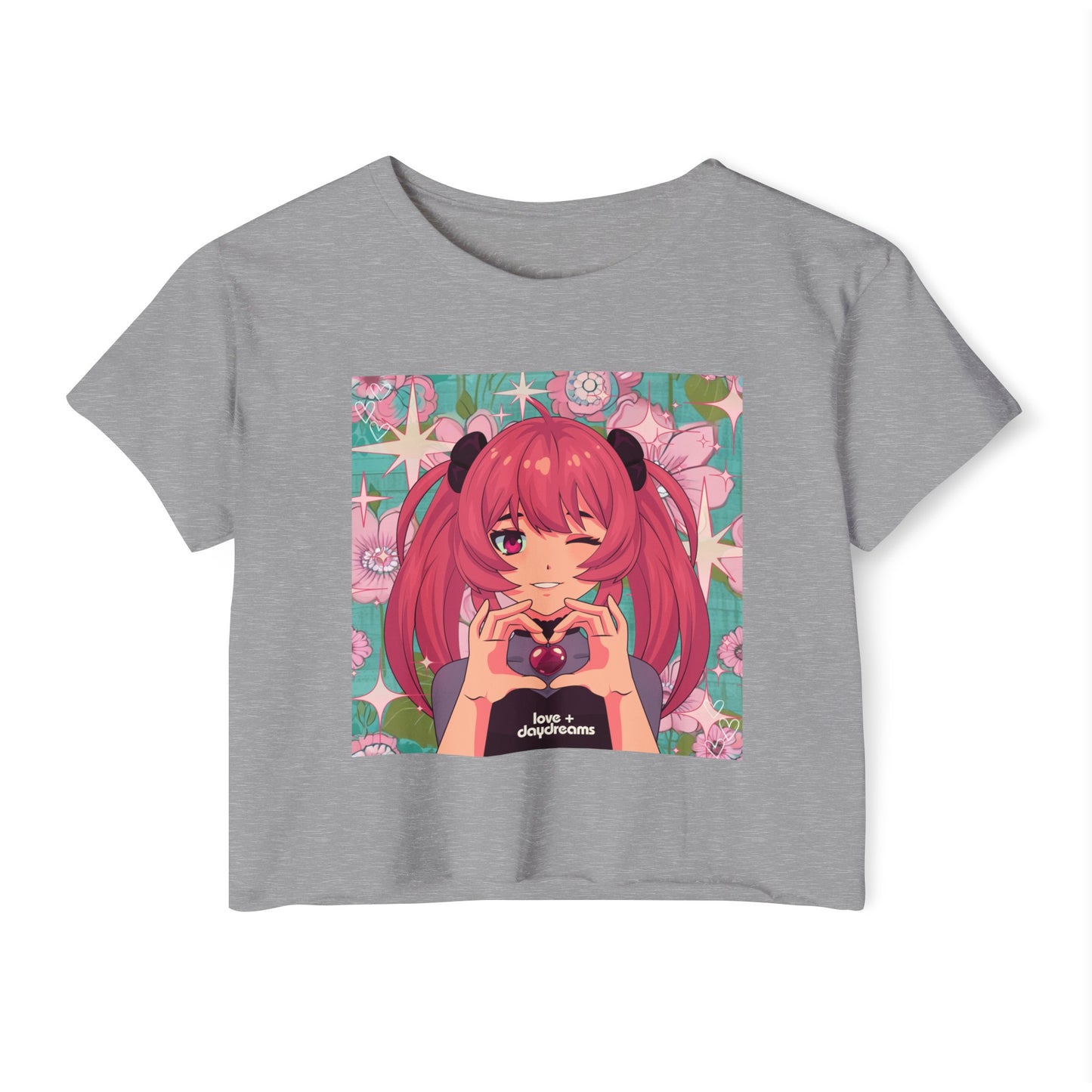 Women's Festival Crop Top | "Love + Anime "