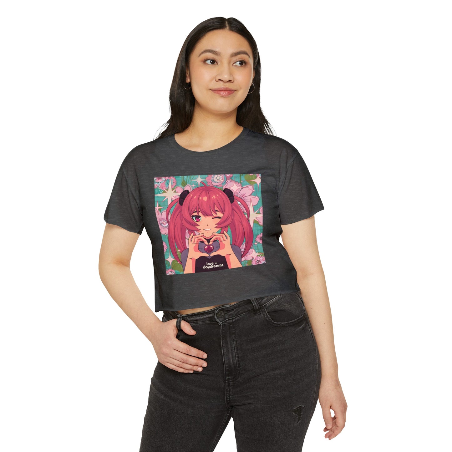 Women's Festival Crop Top | "Love + Anime "