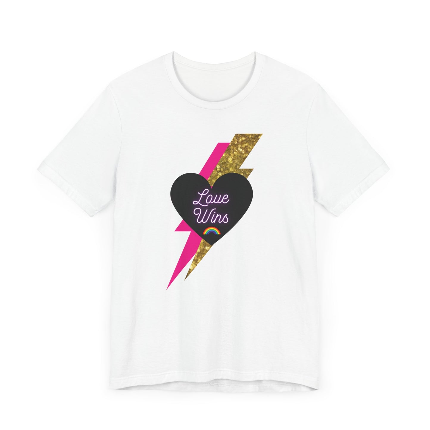 Short Sleeve Tee | "Love Wins" Pride